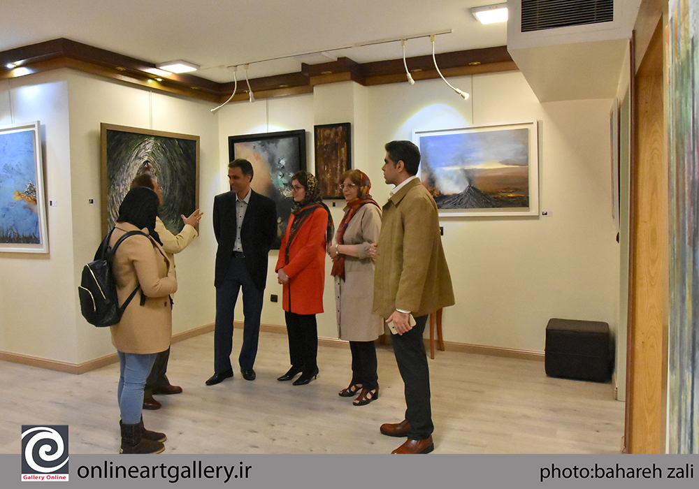 گزارش تصویری نمایشگاه آثار گنجینه گالری فلاح زاده
